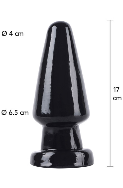 Extreme Buttplug Cone Head 17 cm - Extra girthy anal plug 4