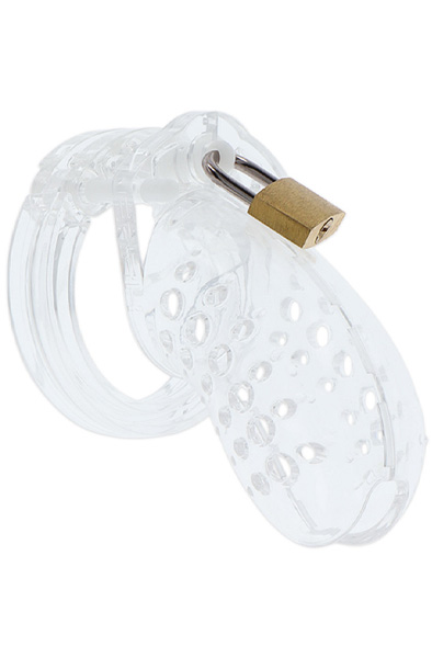 Extreme Chastity Cock Cage Acrylic - Chastity cage 1