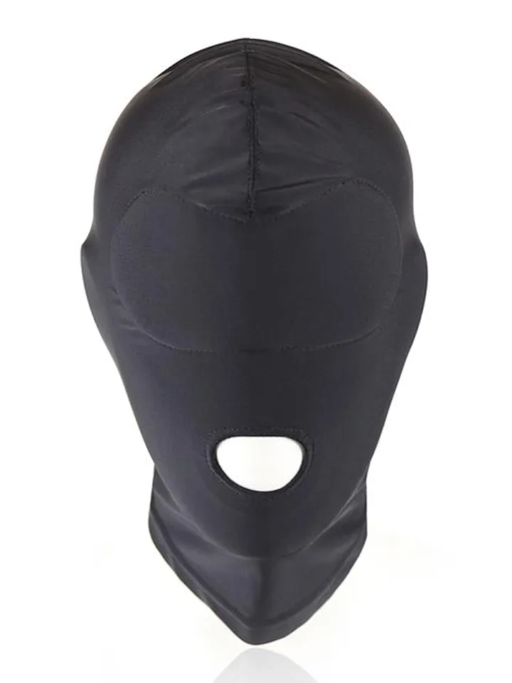 Eyes Cover Hood Black - BDSM mask 1 [full]