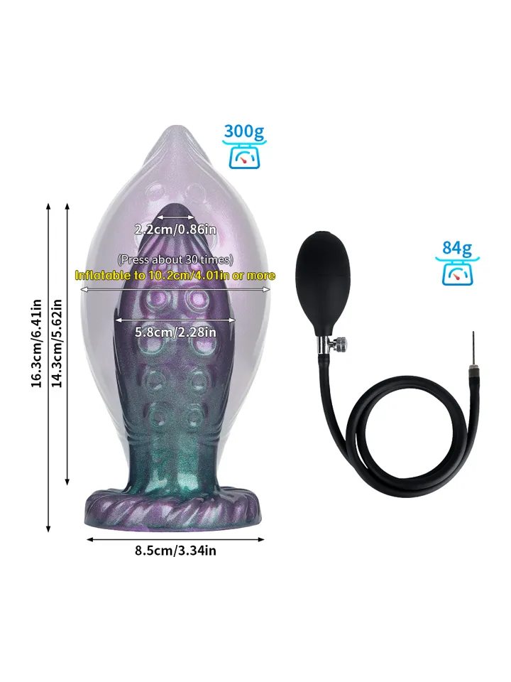 Fantasty Tentacle Inflatable Butt Plug - Inflatable anal plug 2 [full]