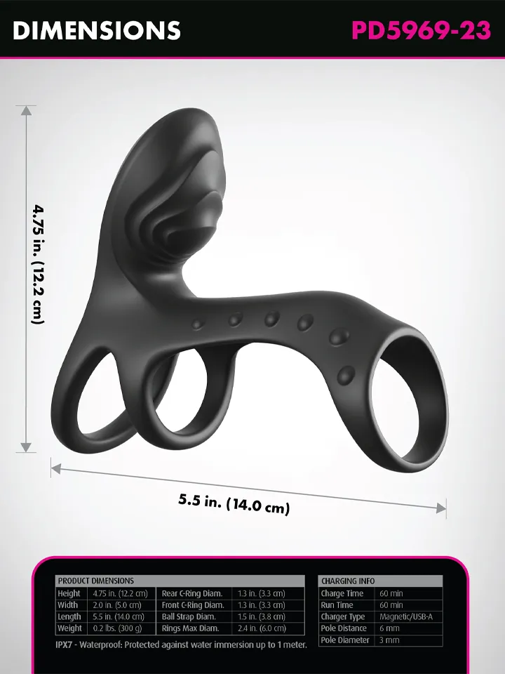Fantasy C-Ringz Ultimate Couples Cage Pro - Vibrating cock ring 3 [full]