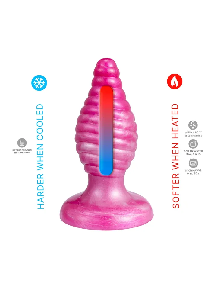 Fantasy Plugs Liquid Silicone Cherry - Anal plug 2 [full]