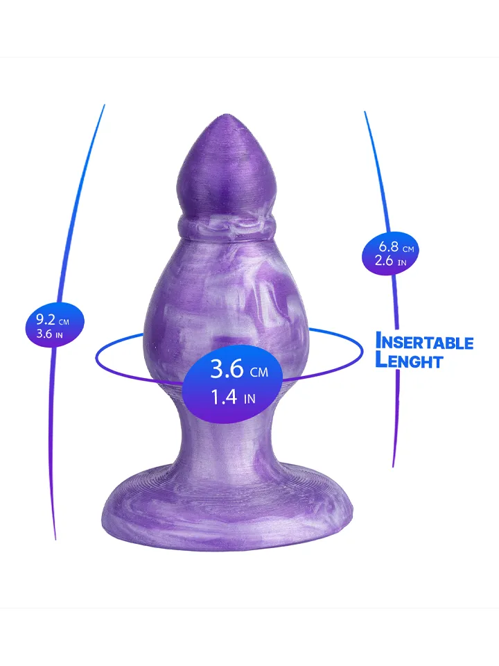 Fantasy Plugs Liquid Silicone Queen - Anal plug 3 [full]