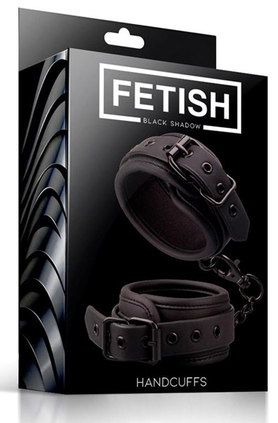 Fetish Black Shadow Handcuffs - Handcuffs 3