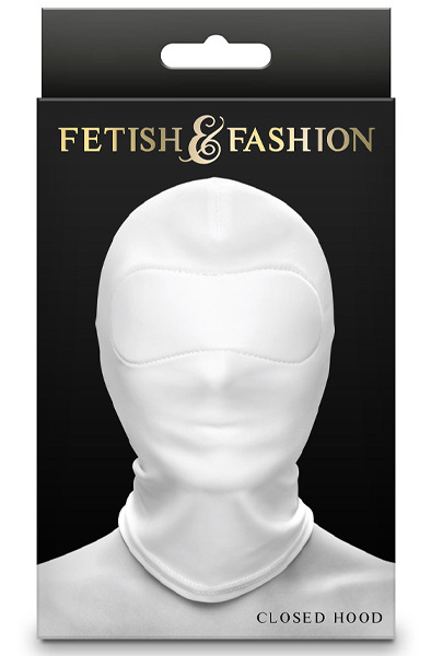 Fetish & Fashion Closed Hood White - BDSM mask 2