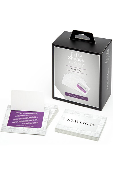 Fifty Shades of Grey Date Night Idea Cards - Card game 1