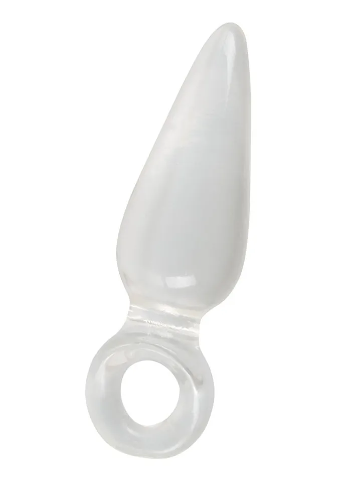 Finger Butt Plug 9,5 cm - Anal plug with pull ring 1 [full]