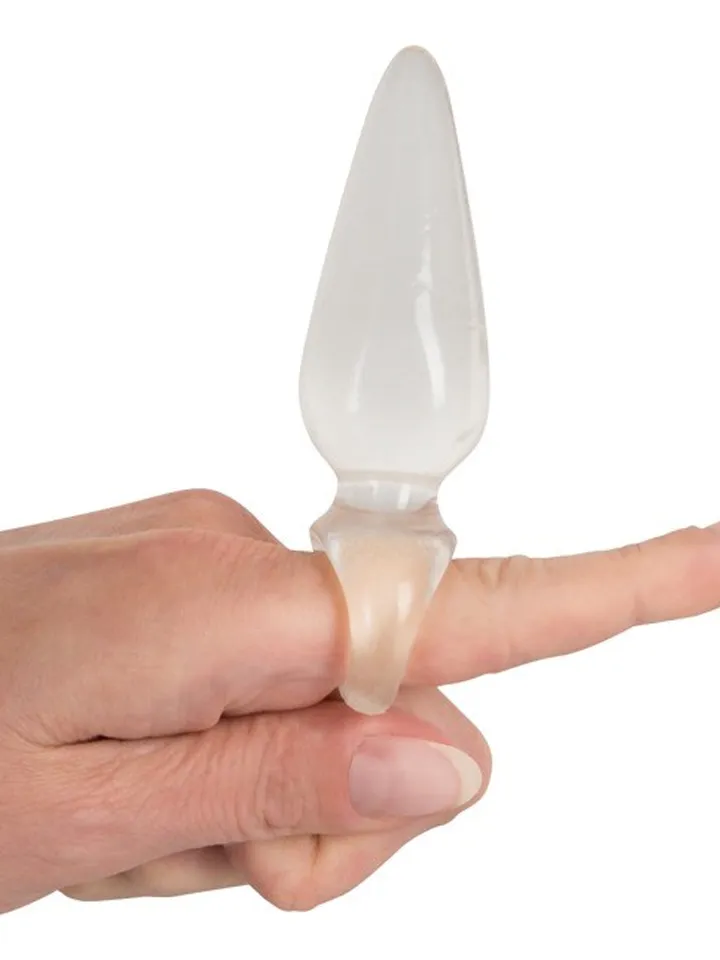 Finger Butt Plug 9,5 cm - Anal plug with pull ring 2 [full]
