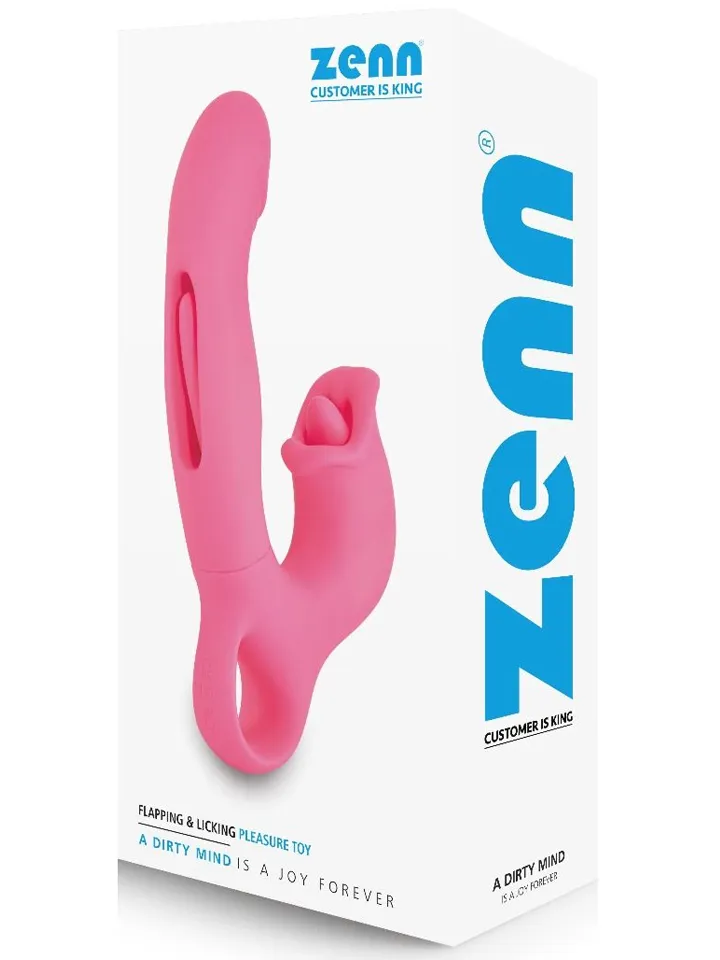 Flapping & Licking Pleasure Toy - G-spot vibrator 3