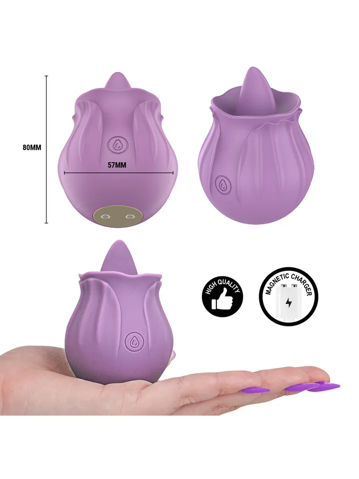 Flower Clit Stimulating 10 Vibrations - Clitoral stimulator 3 [full]