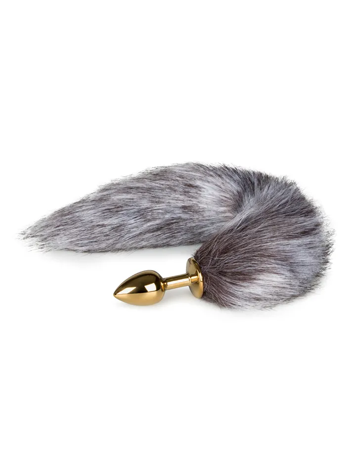 Fox Tail Plug No. 5 Gold - Animal tail anal plug 1 [full]