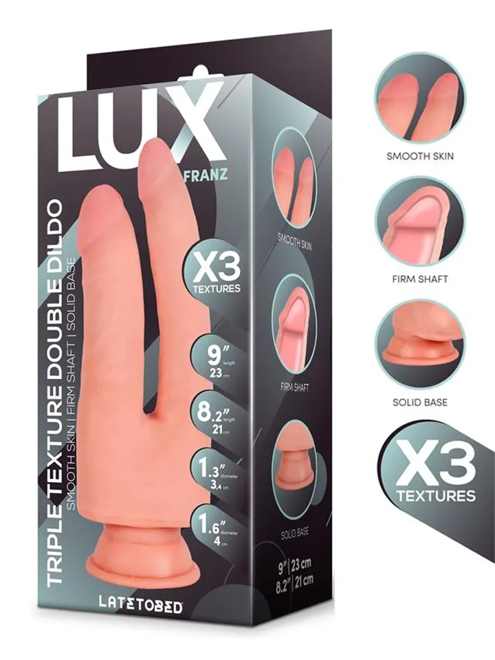 Franz Triple Density Double Dildo 23 cm - Dual dildo 1 [full]