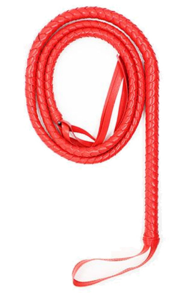Frusta Indy Flog Whip Red - BDSM Piska 1