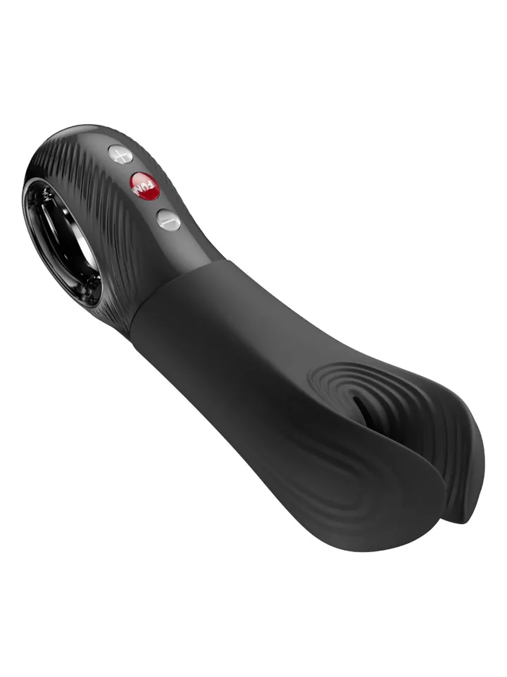 Fun Factory Manta Vibrating Masturbator Black - Masturbator 3 [full]