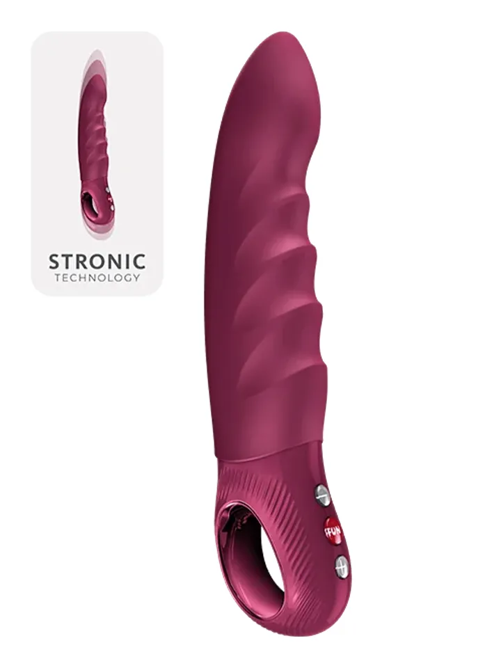 Fun Factory Stronic Deep Thrusting Pulsator Wine Red - G-spot vibrator 1 [full]