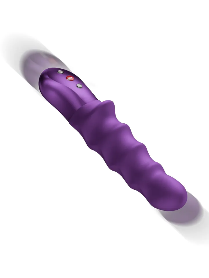 Fun Factory Stronic Surf Thrusting Pulsator Dark Violet - G-spot vibrator 2 [full]