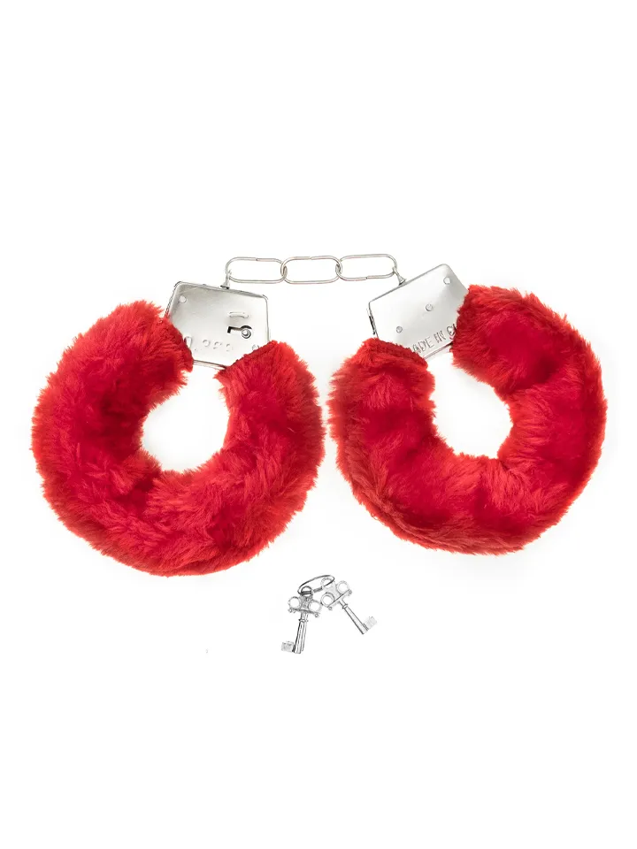 Furry Handcuffs Red - Handcuffs 2 [full]