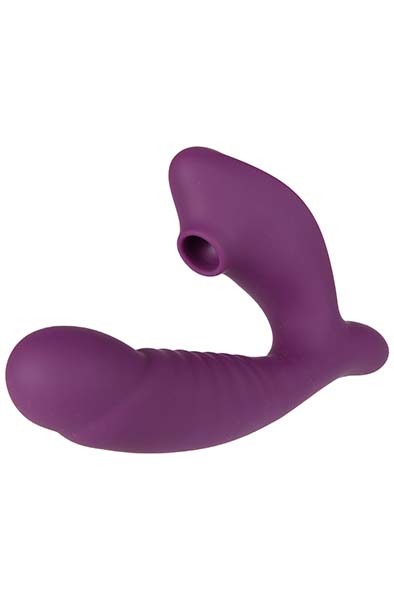 G-Lover 10 Vibe Modes with Clit Sucker Purple - Air pressure vibrator 3