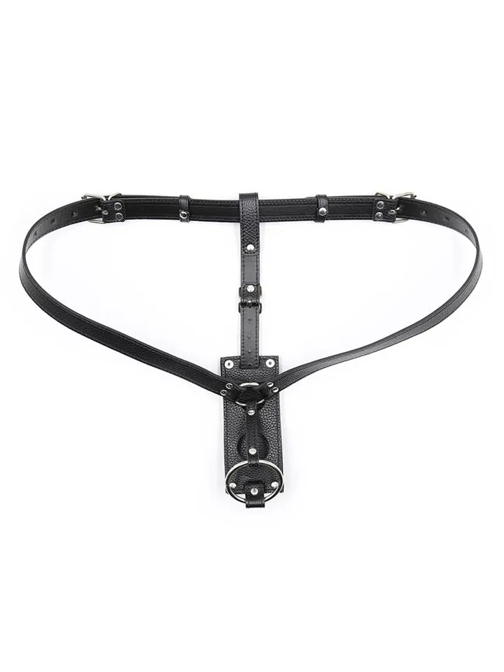 G-string Chastity Belt Strap On Pants - Chastity belt 2 [full]