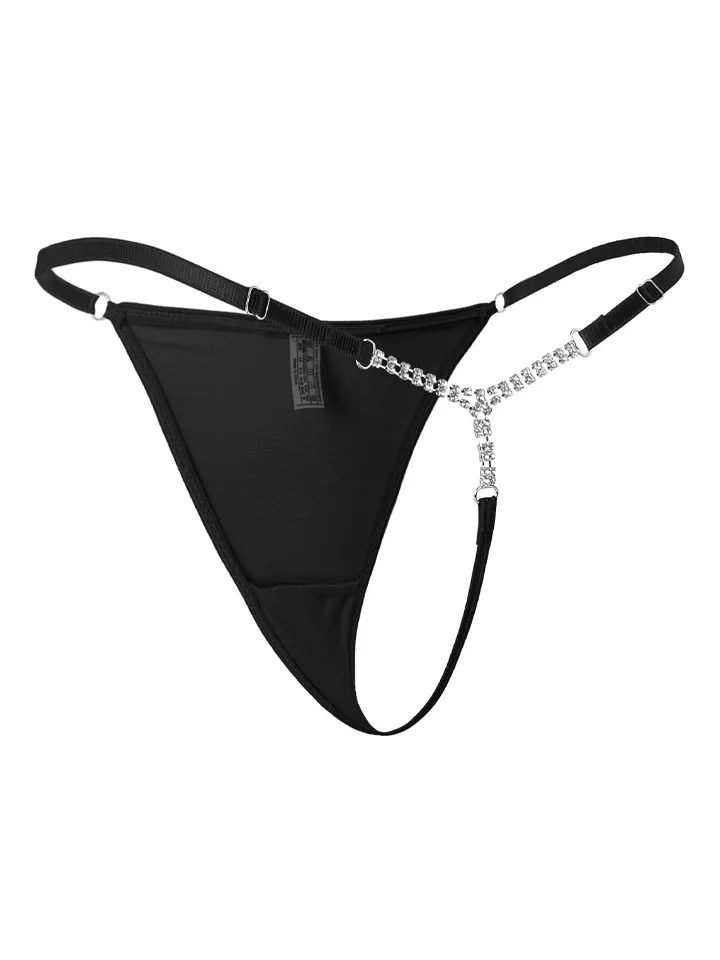 G-String Diamond Back Black - Panties 3 [full]