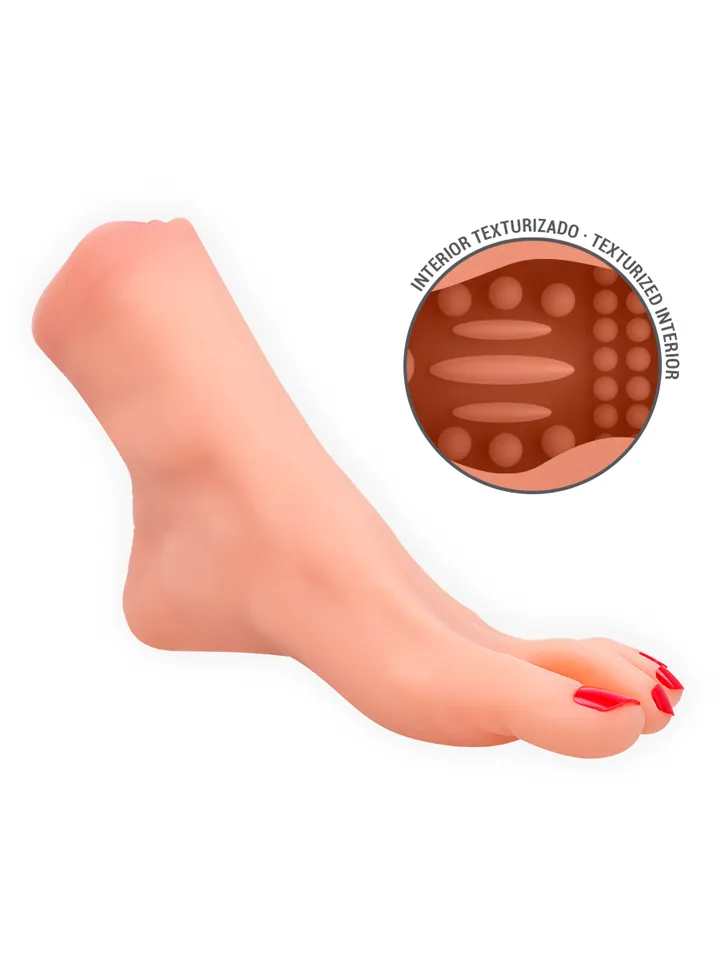 Gabbie Two-piece Foot-shaped Masturbator - Masturbator 3 [full]