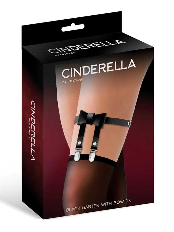 Garter With Bow Tie Vegan Leather - Garter belt holder 2 [full]