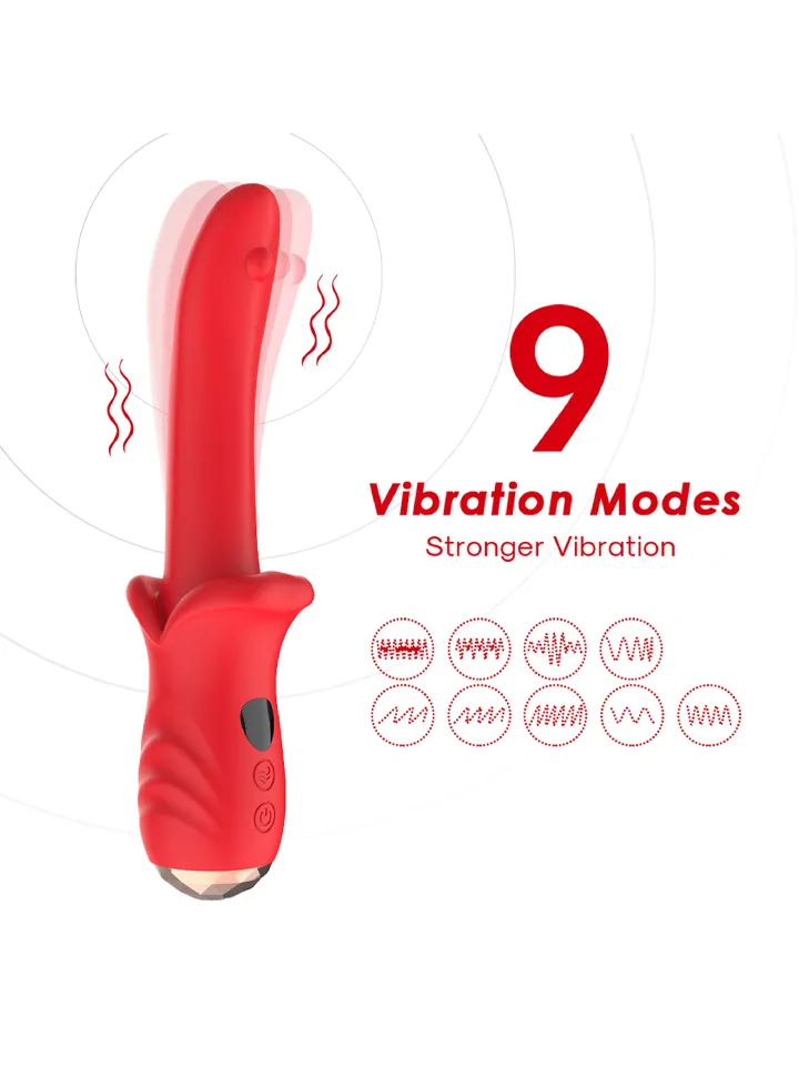 Giant Tongue 9 Powerful Vibration Modes - Vibrator 3 [full]