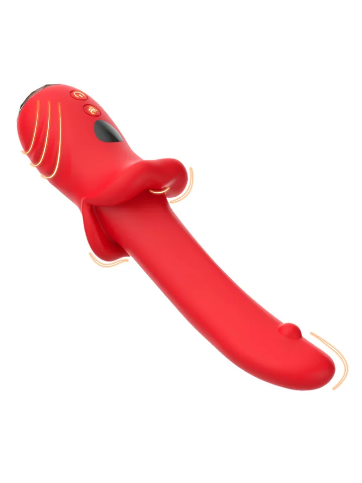 Giant Tongue 9 Powerful Vibration Modes - Vibrator 5 [full]