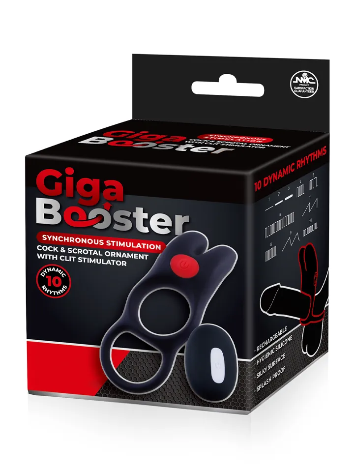 Giga Booster Cock & Scrotal Ring - Vibrating cock ring 2 [full]