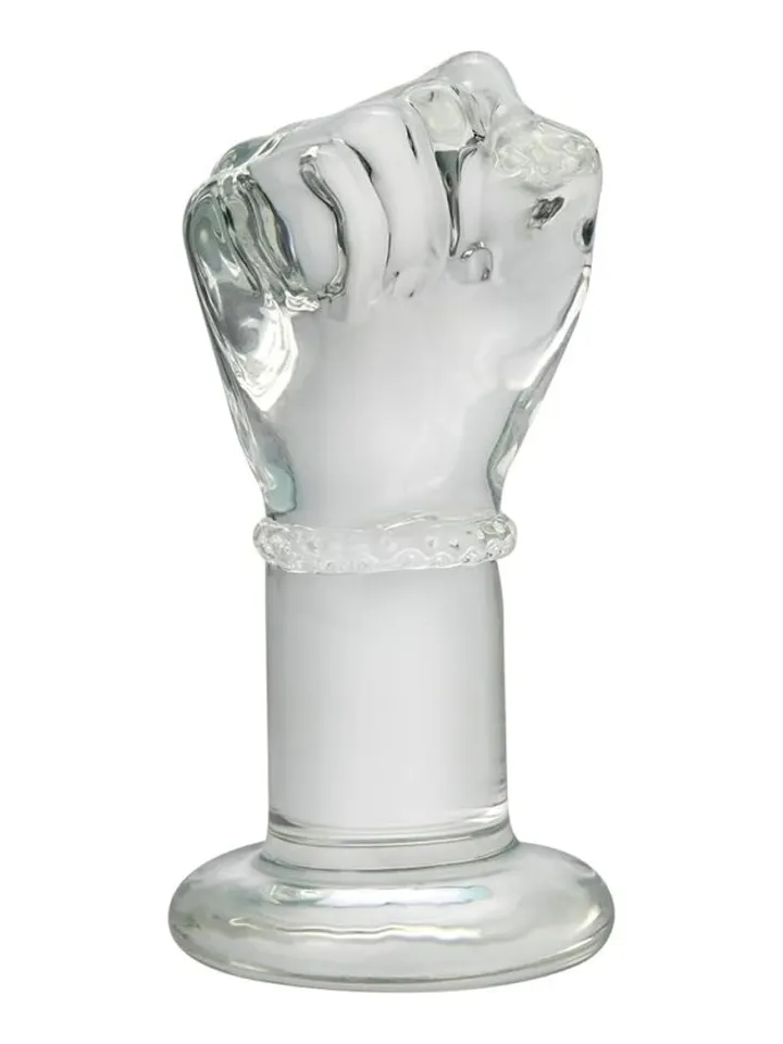 Gode Main Closed Glass Fist 16,5 cm - Fisting hand 1 [full]