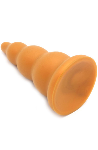 Gold Play Blob Large 20cm Ø9,5cm - Extra girthy anal plug 2