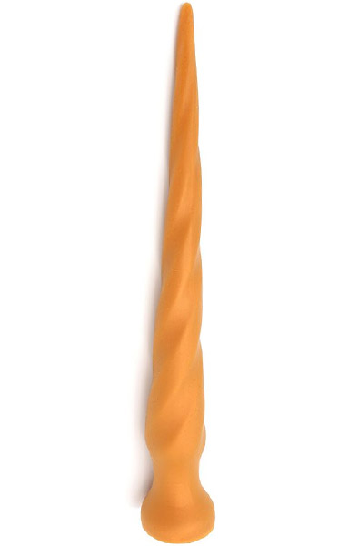 Gold Play Twist Medium 54cm Ø6,5cm - Extra long anal dildo 1