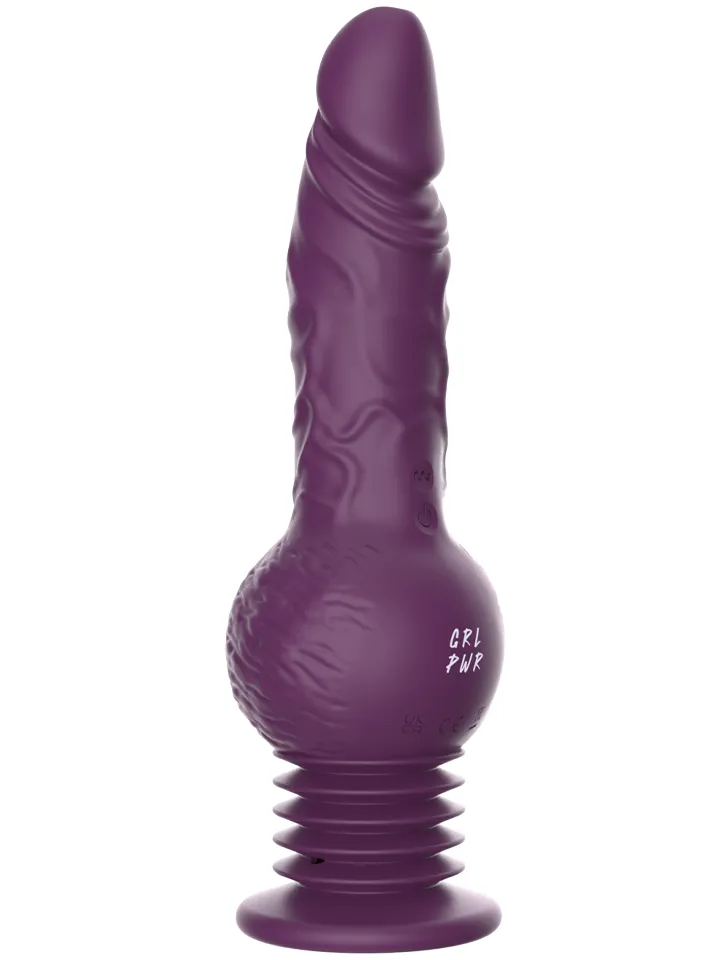 Grlpwr Drillme Thrusting Dildo Vibrator - Vibrating dildo 1