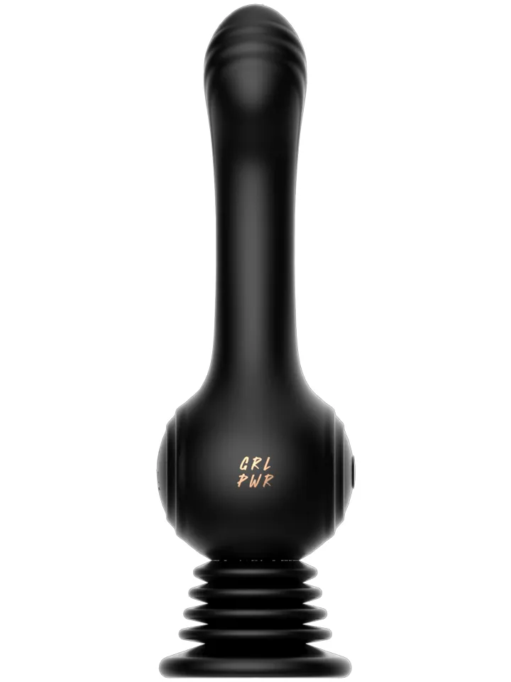 Grlpwr Shaking G-Spot Lover - Vibrating dildo 2