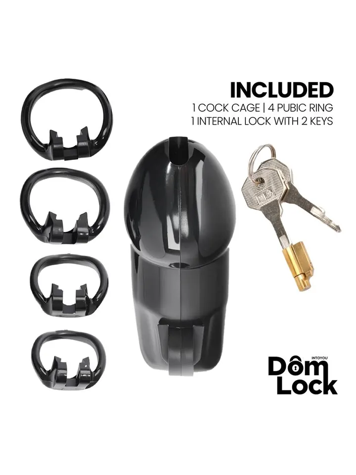 Guard Chastity Cage With Internal Lock Medium - Chastity cage 3 [full]