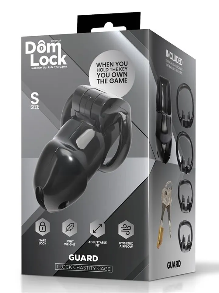 Guard Chastity Cage With Internal Lock Small - Chastity cage 4 [full]