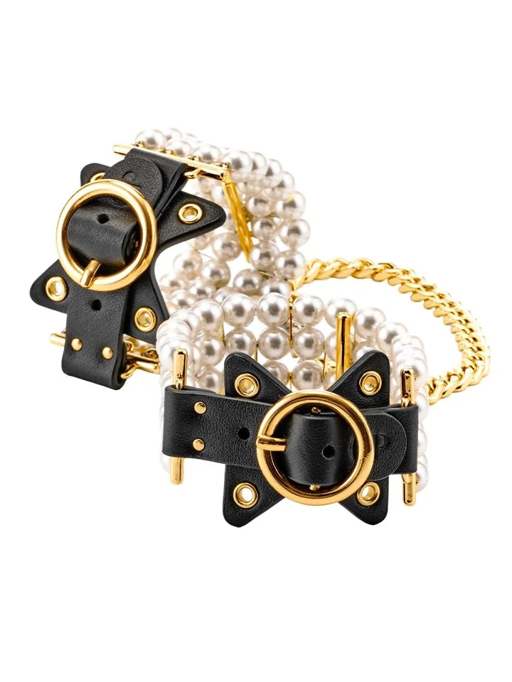 Guilty Pleasure Soirée Pearl Handcuffs - Handcuffs 1 [full]