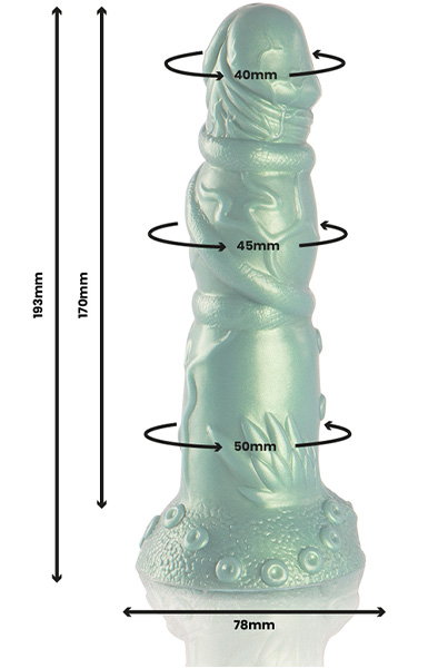 Hades Dildo Passion In The Underworld 19 cm - Drachen-Dildo 3
