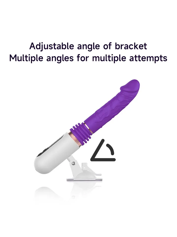 Hands-Free Thrusting & Vibrating Dildo - Sex machine 4 [full]