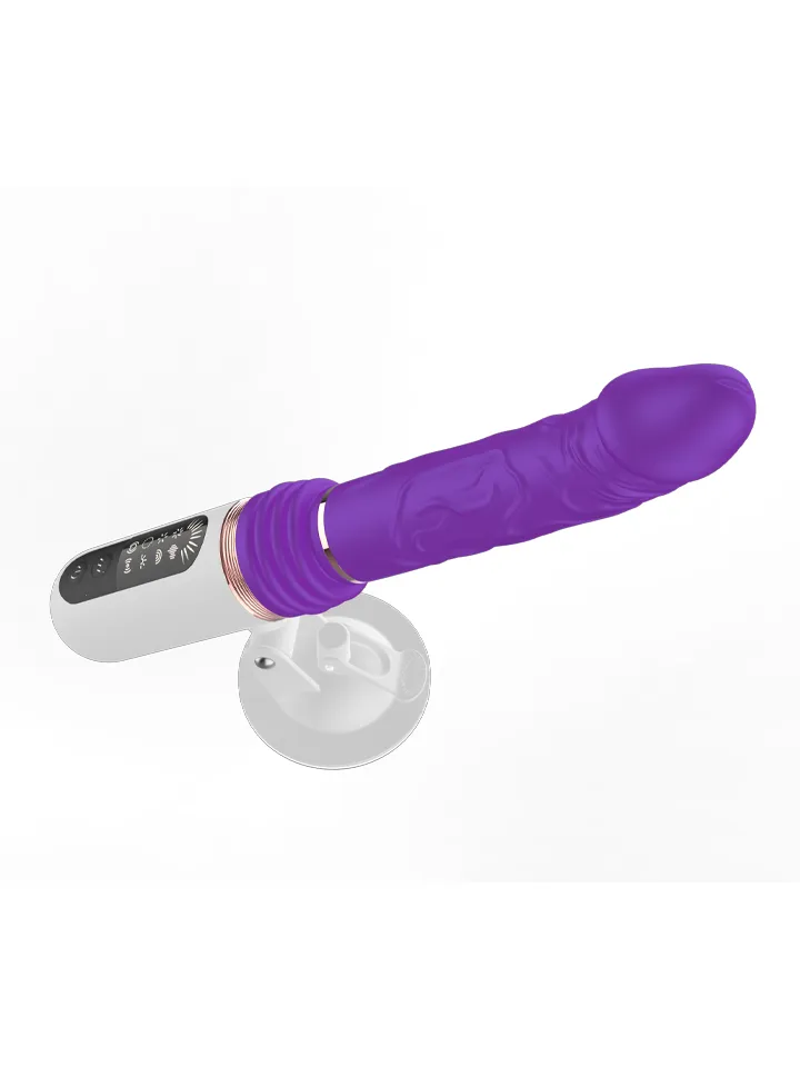 Hands-Free Thrusting & Vibrating Dildo - Sex machine 5 [full]