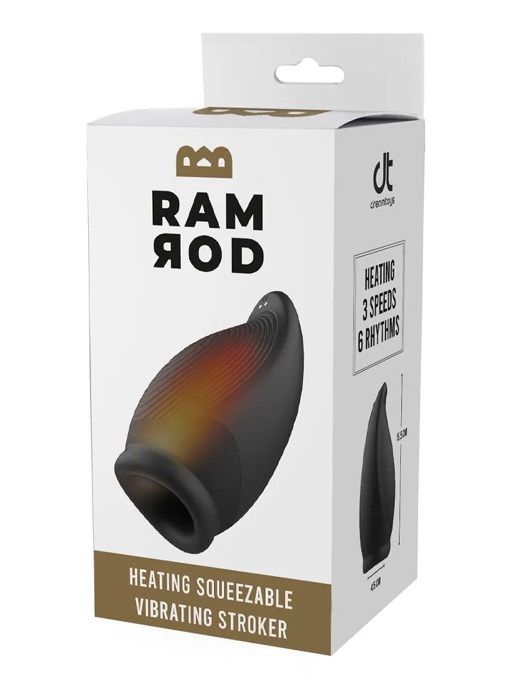 Heating Squeezable Vibrating Stroker - Vibrating masturbator 3 [full]