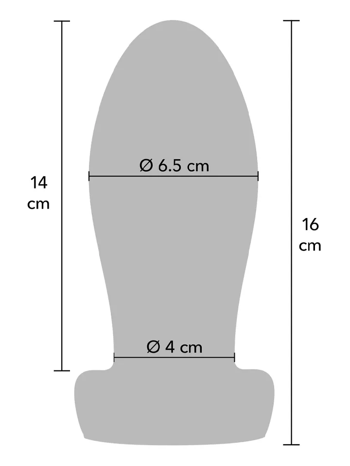 Heavy Anal Stretcher Plug L - Extra girthy anal plug 2 [full]
