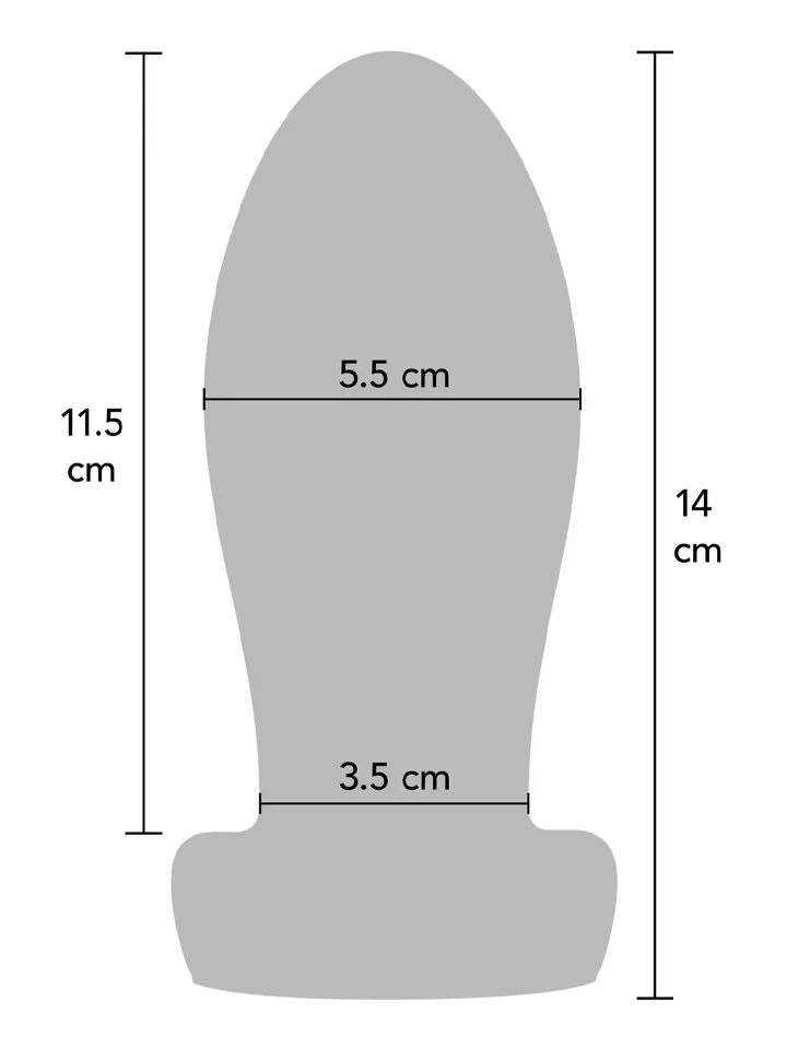 Heavy Anal Stretcher Plug M - Extra girthy anal plug 2 [full]