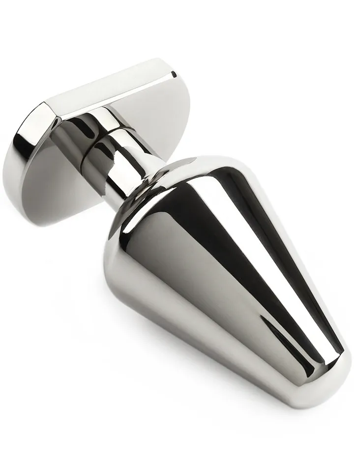 Heavy Steel Butt Plug Medium - Anal plug metal 2