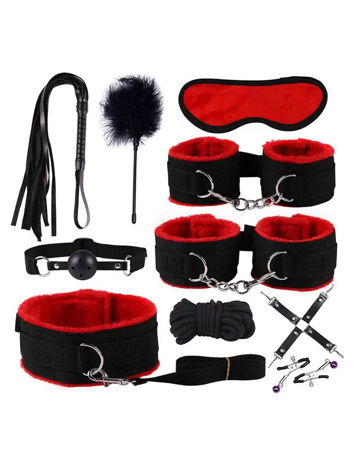 Hidden Desire BDSM Chest Black/Red - Bondage package 2 [full]