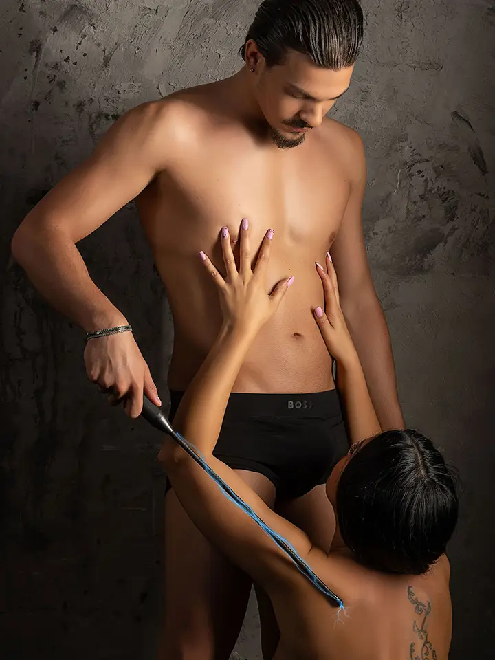Hidden Desire Extreme Electro Cane - Whip for BDSM 6
