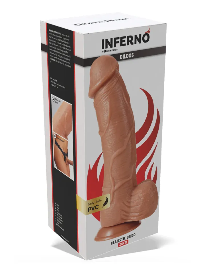 Hidden Desire Realistic Dildo 30 cm - Lifelike dildo 5 [full]
