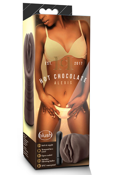 Hot Chocolate Alexis Chocolate - Vibrierender Vagina-Masturbator 2