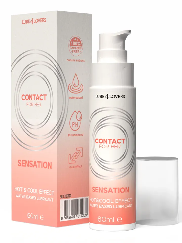 Hot & Cool Effect Lubricant 60 ml - Waterbased lubricant 2 [full]