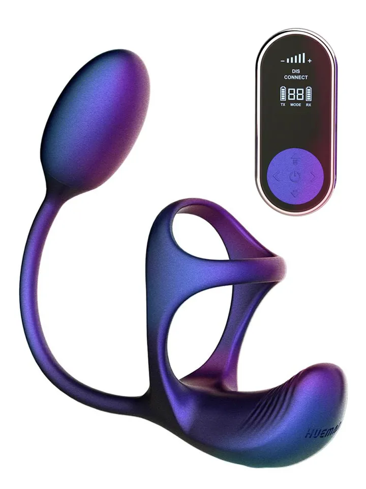 Hueman Halo Orbit Cock Ring - Prostate vibrator with penis ring 1 [full]